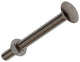 Mack 1019834 - perno madera + tuerca acero inoxidable 1 ud m10 x 100 mm | 10 piezas