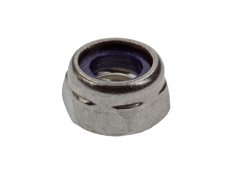 Mack 1019857 - contratuerca hexagonal acero inoxidable a2 6 piezas m 5 | 10 piezas