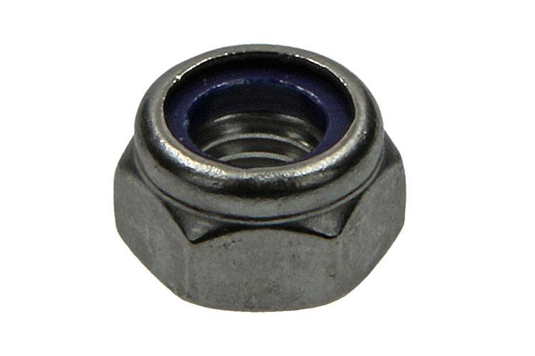 Mack 1019859 - contratuerca hexagonal acero inoxidable a2 4 piezas m 8 | 10 piezas