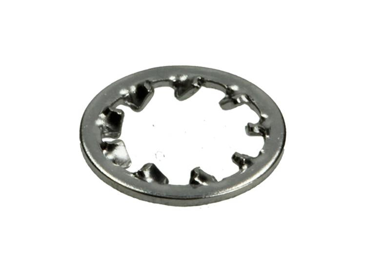 Mack 1019883 - arandela dentada de seguridad acero inoxidable a2 10 piezas m6 | 10 piezas
