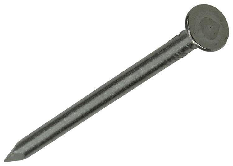 Mack 1019888 - clavo cabeza plana acero inoxidable a2 25 uds2,1 x 40 mm | 10 piezas
