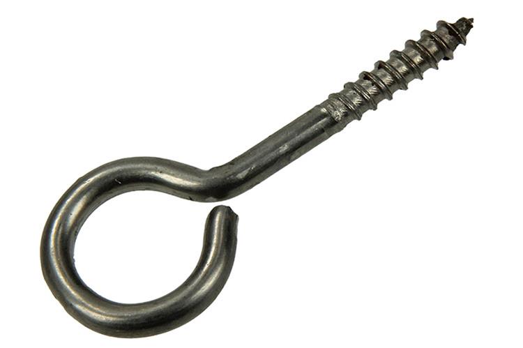 Mack 1019894 - ojo de tornillo acero inoxidable 2 piezas 5,0x40 mm | 10 piezas