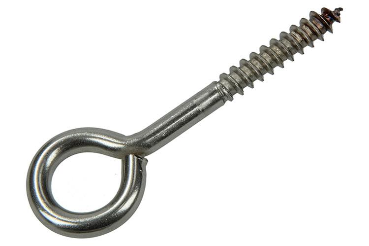 Mack 1019895 - occhiello a vite acciaio inox 1 pz6,0x60 mm | 5 pezzi