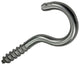 Mack 1019896 - gancho de tornillo de acero inoxidable 2 piezas 3,5 x 20 mm | 10 piezas