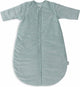 Saco de dormir para bebé Jollein invierno con manga desmontable 110 cm - redondo - canalé verde mar - saco de dormir de invierno