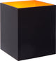 Lucide xera - lampada da parete - 1xg9 - nero