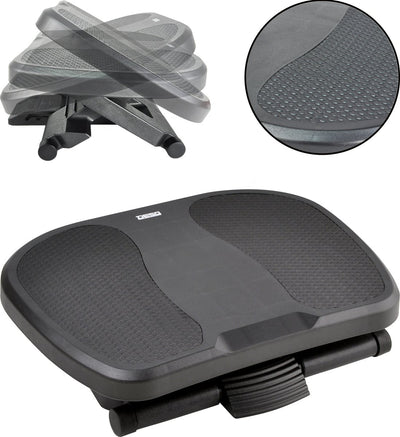 Desq ® footrest 60081 | 3 height positions | 0-45° | rubber anti-slip mat | robust | dutch design