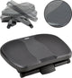 Desq ® voetensteun 60081 | 3 hoogte standen | 0-45° | rubberen antislipmat | robuust | dutch design
