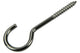 Mack 1019899 - gancho de tornillo acero inoxidable 1 ud 6,0x60 mm | 5 piezas