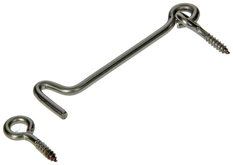 Mack 1019903 - gancho de viento acero inoxidable 1 ud 4,5 x 100 mm | 5 piezas