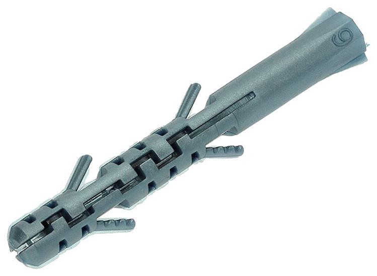 Mack 1019924 - tapón de expansión largo polietileno 12 piezas 6 x 55 mm | 5 piezas