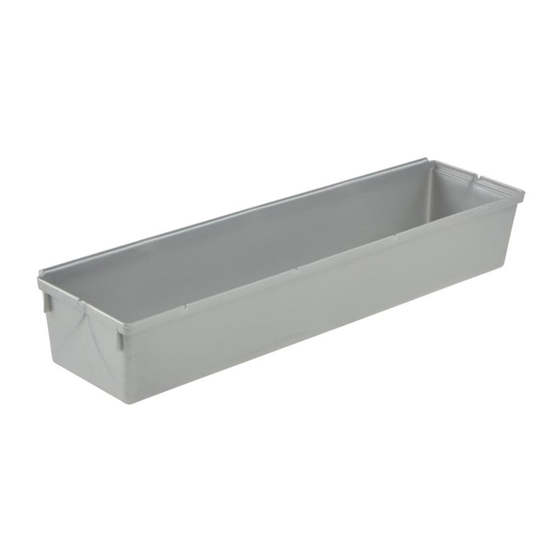 Divisorio per cassetti Keeper 30x8x5cm argento