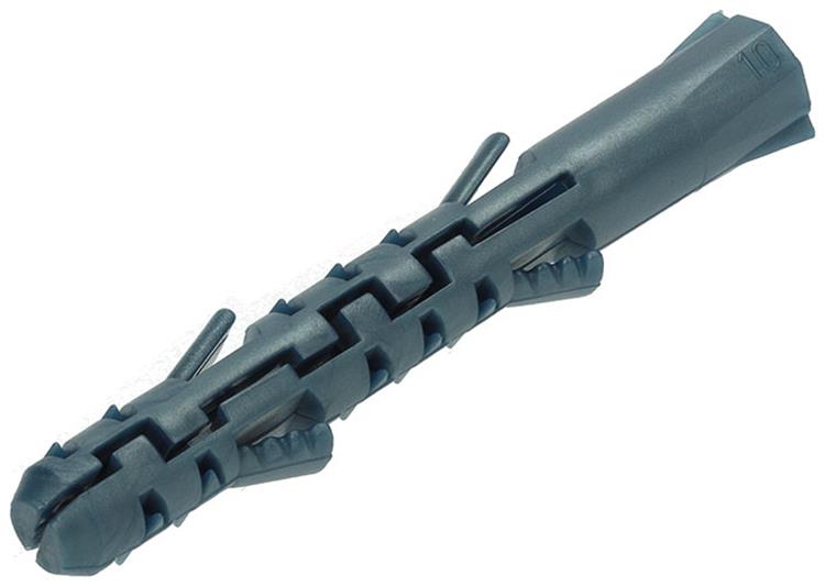 Mack 1019926 - Tapón de expansión largo polietileno 6 uds 10 x 80 mm | 5 piezas