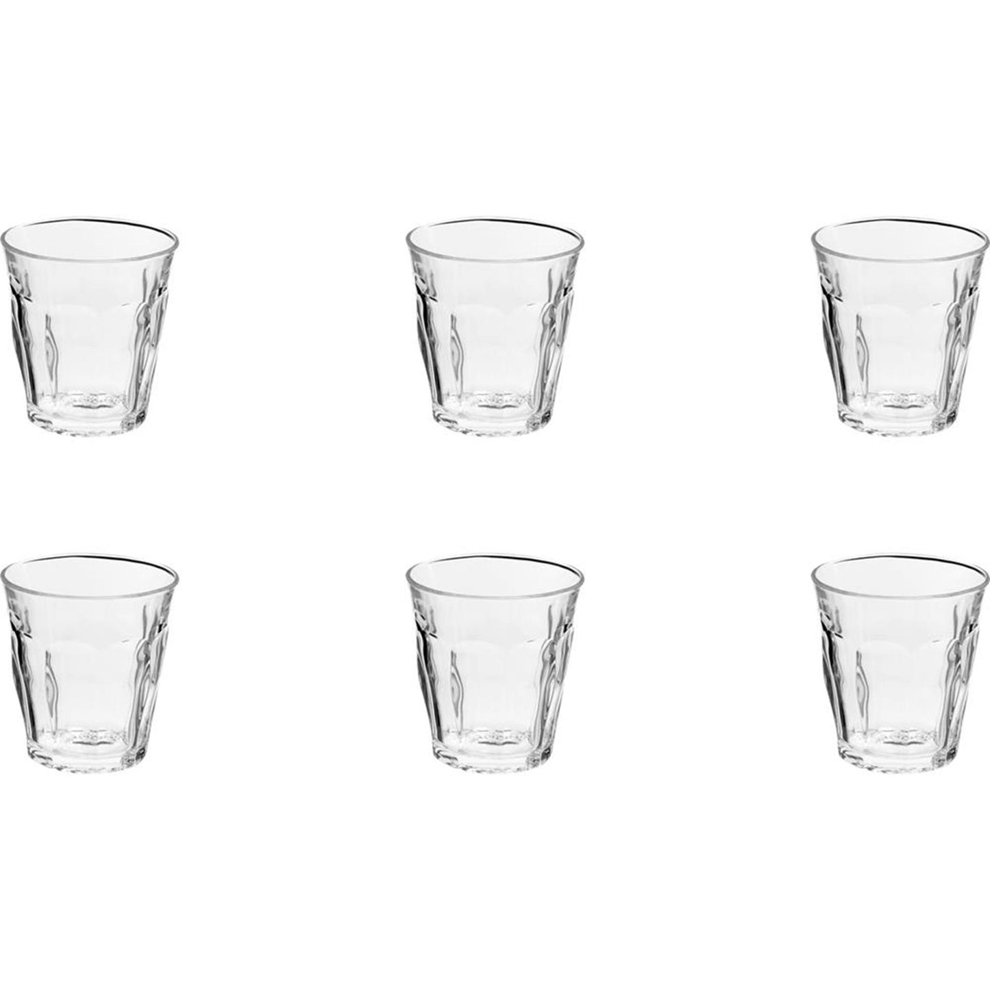Duralex vetro piccardia 160ml confezione da 6