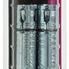 Mack 1019944 - perno de cuña con espárrago roscado. galvanizado2 piezas m10 x 120mm | 5 piezas