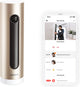 Telecamera da interno intelligente Netatmo - Telecamera di sicurezza WiFi - Rilevamento movimento - Visione notturna - Funziona con Google Home, Alexa e Apple Home Kit - 1 pezzo - Oro