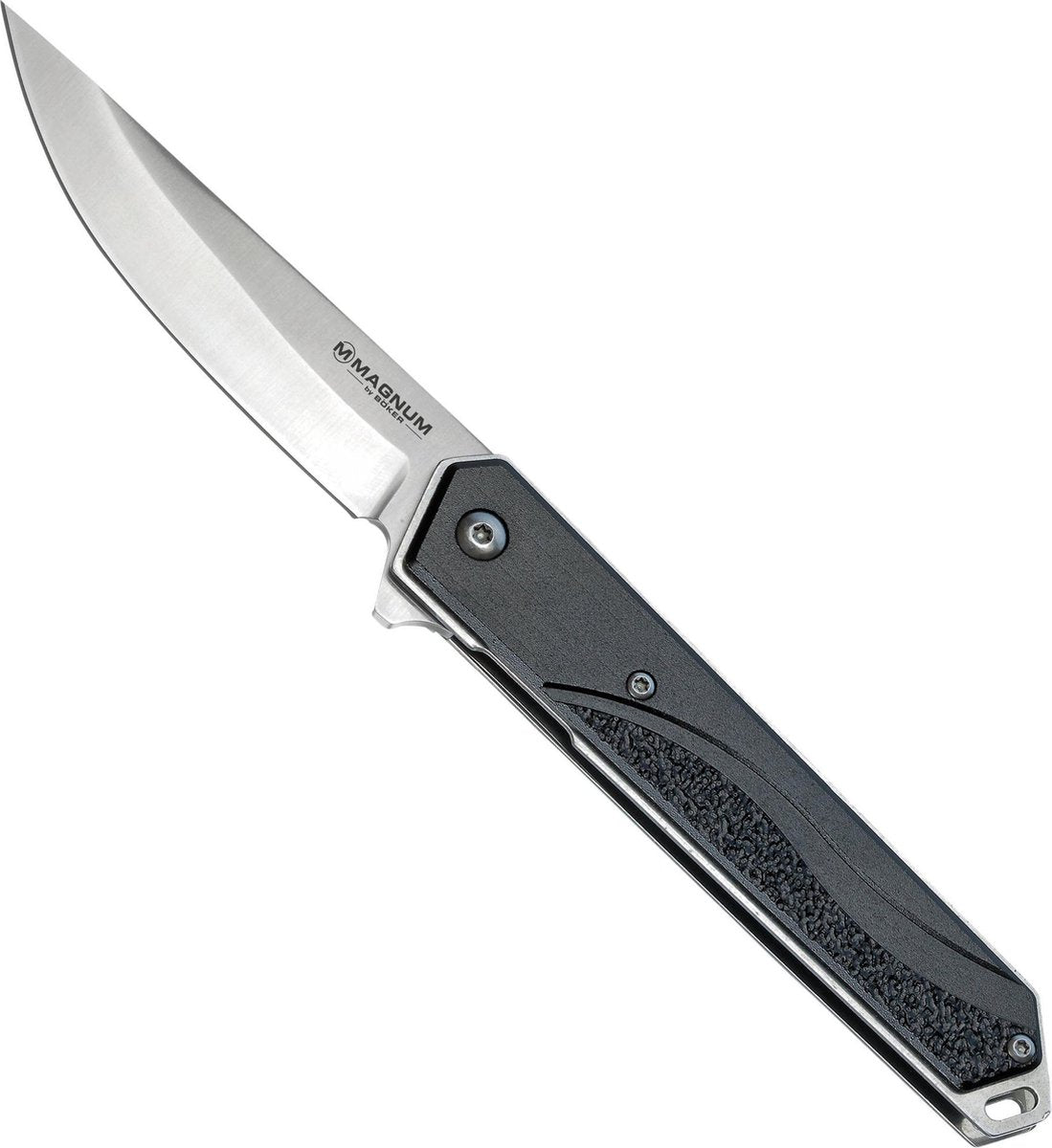 Boker magnum giapponese iris - coltello tascabile in acciaio inox 440a - flipper - compatto