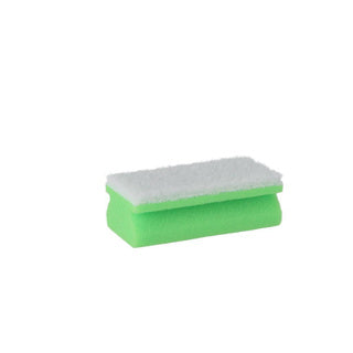 Multy spugne calde verdi bianchi 10 pezzi