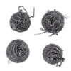 Multy rvs sponsen 4 stuks | 6 stuks