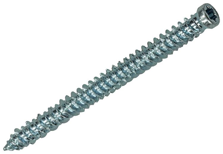Mack 1019961 - Tornillo para ventana de hormigón con culata galvanizada 8 piezas 7,5 x 92 mm | 5 piezas