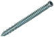 Mack 1019961 - Tornillo para ventana de hormigón con culata galvanizada 8 piezas 7,5 x 92 mm | 5 piezas