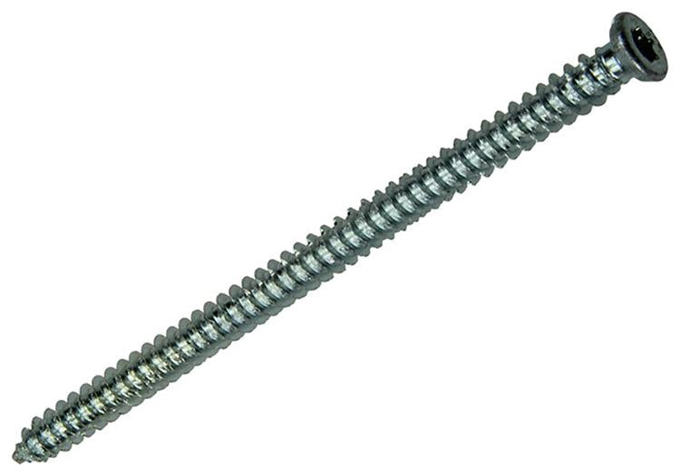 Mack 1019965 - tornillo ventana hormigón galvanizado con cabeza 8 piezas 7,5 x132 mm | 5 piezas