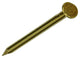Mack 1017924 - clavo cabeza plana latón 100gr1,6 x 25 mm | 5 piezas