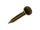 Mack 1017926 - clavo cabeza convexa latón 100 gr1,2 x 12 mm | 5 piezas