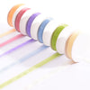 Vaessen creative • nastro di organza 6 colori 6mmx2m primavera