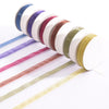 Vaessen creative • nastro di organza 6 colori 6mmx2m autunno