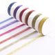 Vaessen creative • organzalint 6 kleuren 6mmx2m herfst