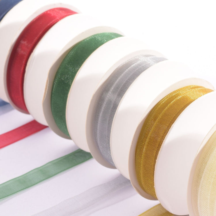 Vaessen creative • nastro di organza 6 colori 6mmx2m Natale