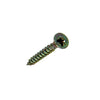 Mack 1017957 - tornillo para aglomerado con cabeza chapada en amarillo 200uds 2,5 x 16 mm | 10 piezas