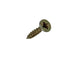 Mack 1017958 - tornillo para aglomerado con cabeza galvanizado amarillo 200uds 3,0 x 12 mm | 10 piezas
