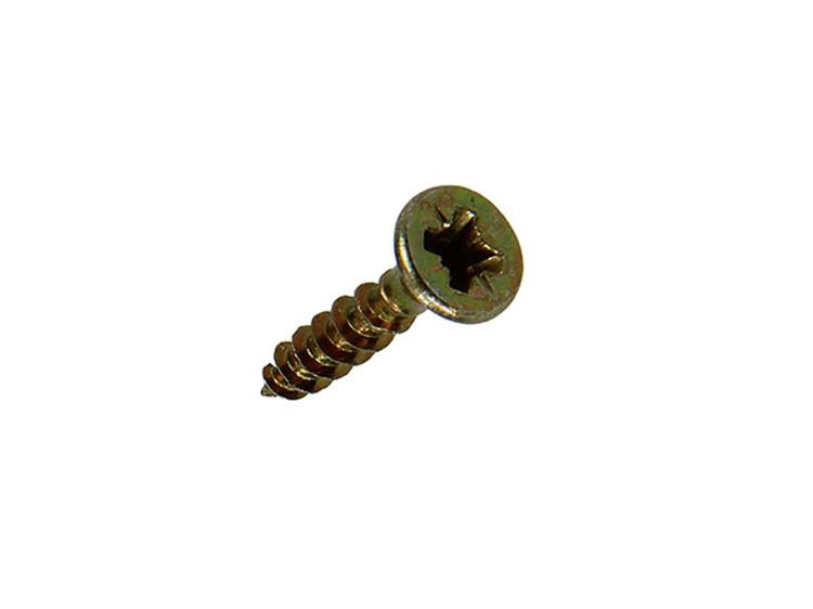 Mack 1017962 - tornillo para aglomerado con cabeza galvanizado amarillo 165ud 3,5 x 16 mm | 5 piezas