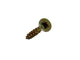 Mack 1017962 - tornillo para aglomerado con cabeza galvanizado amarillo 165ud 3,5 x 16 mm | 5 piezas