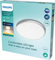 Philips led philips spray badkamerplafonnière - chroom - groot - 17 w