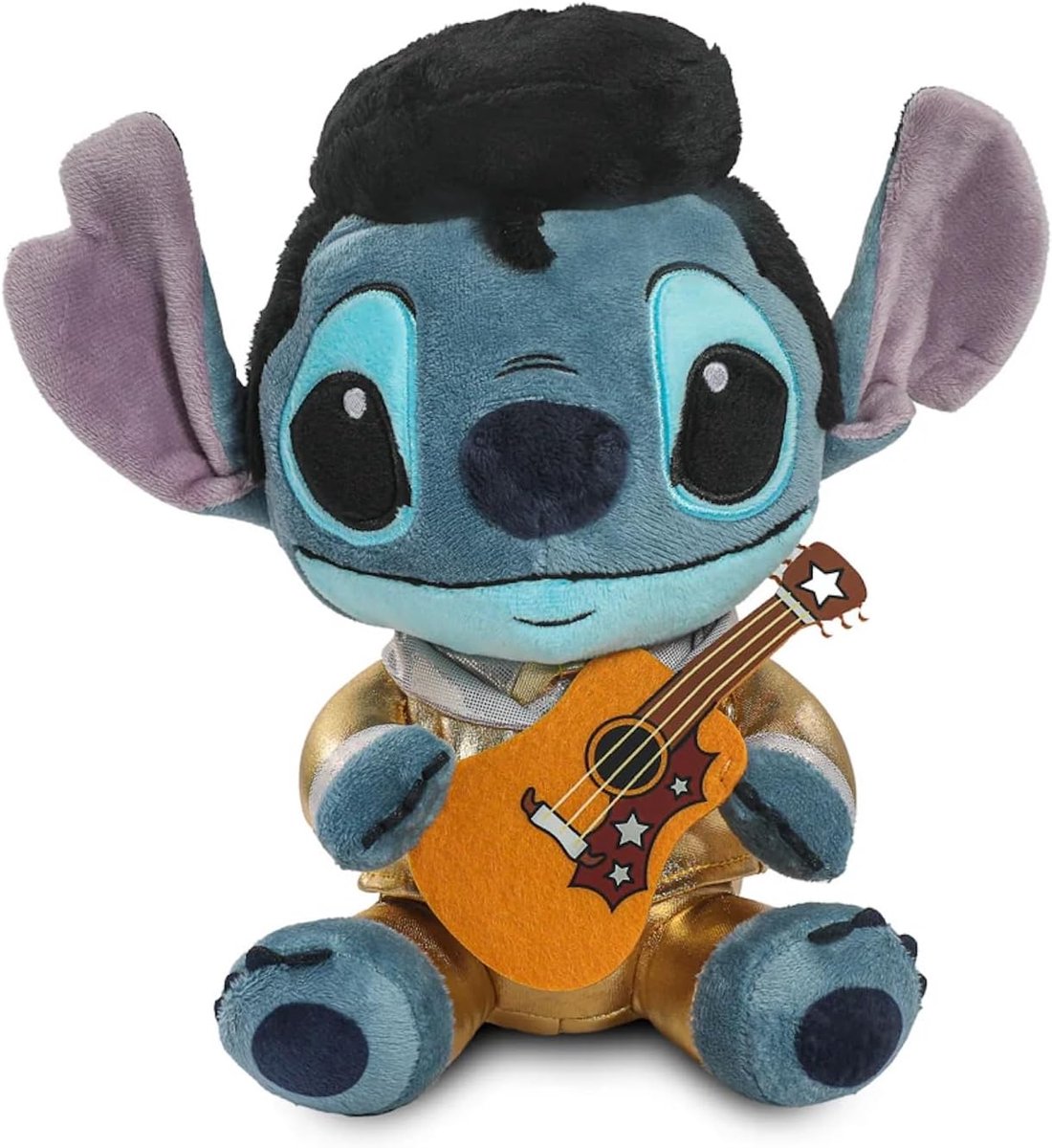 Kidrobot stitch as elvis gold suit - knuffel - lilo and stitch knuffel