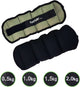 Tunturi enkelgewichten en polsgewichten - gewichten - 2 x 1,5kg - grijs