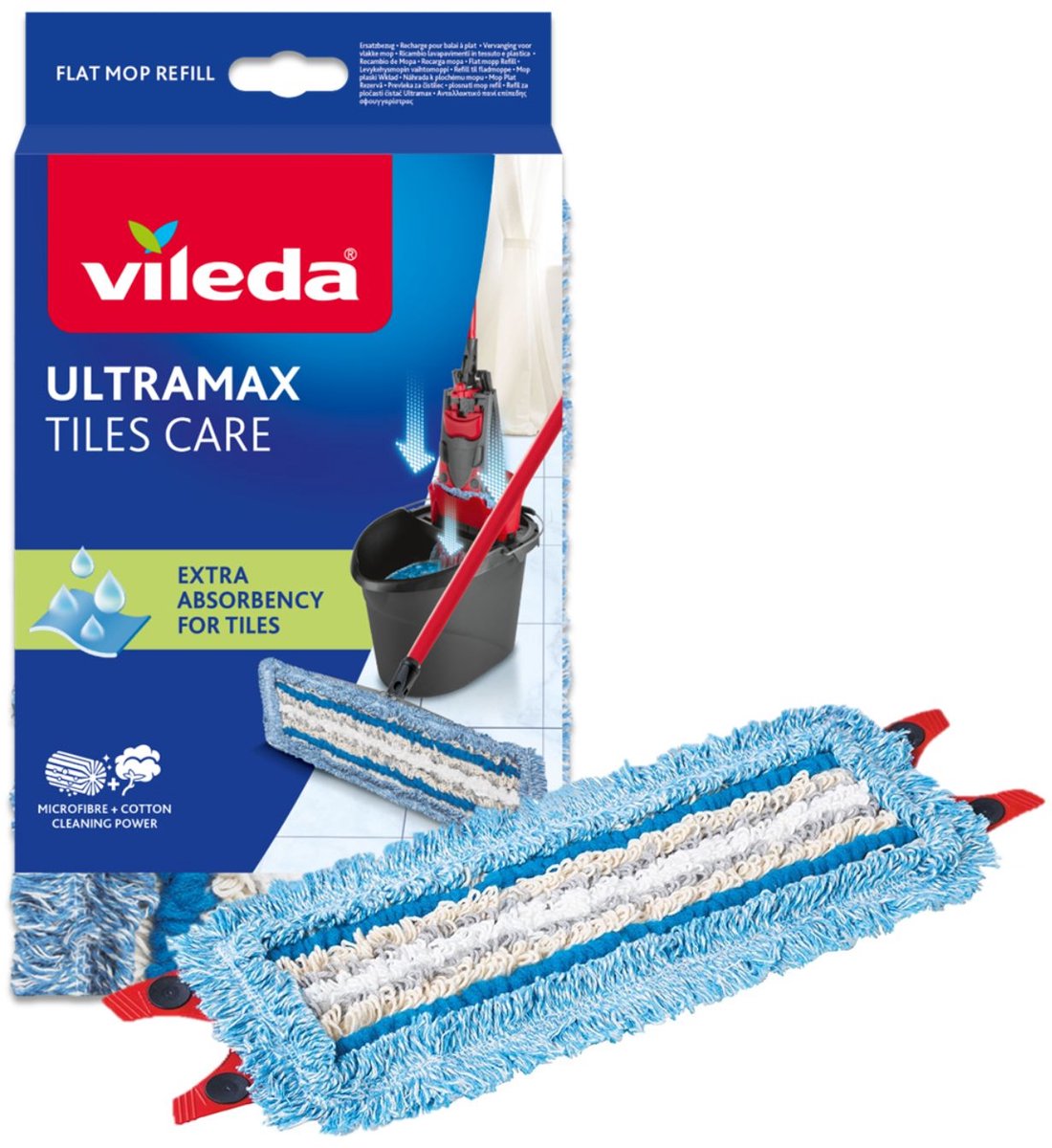 Vileda 1046486 - ultramax replacement. micro cotton | 1 pc