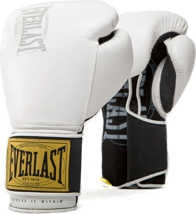 Everlast 1910 classic training - bokshandschoenen - 14 oz - wit