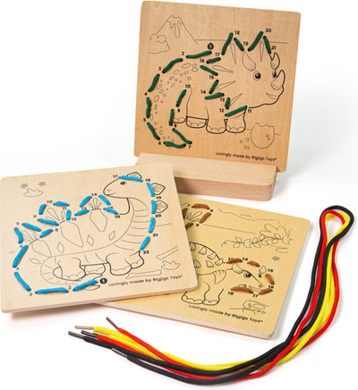 Stringa bigjigs su numero di dinosauri