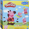 Set da gioco Play-doh Peppa Pig Styling - argilla da modellare - inclusi 9 vasetti