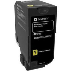 Cartucho de tóner Lexmark 74c20y0 amarillo