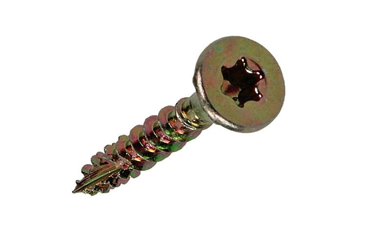 Mack 1018003 - spainplschr.vzkop-automontaje amarillo sat.100 piezas 3,5 x 20 mm | 5 piezas