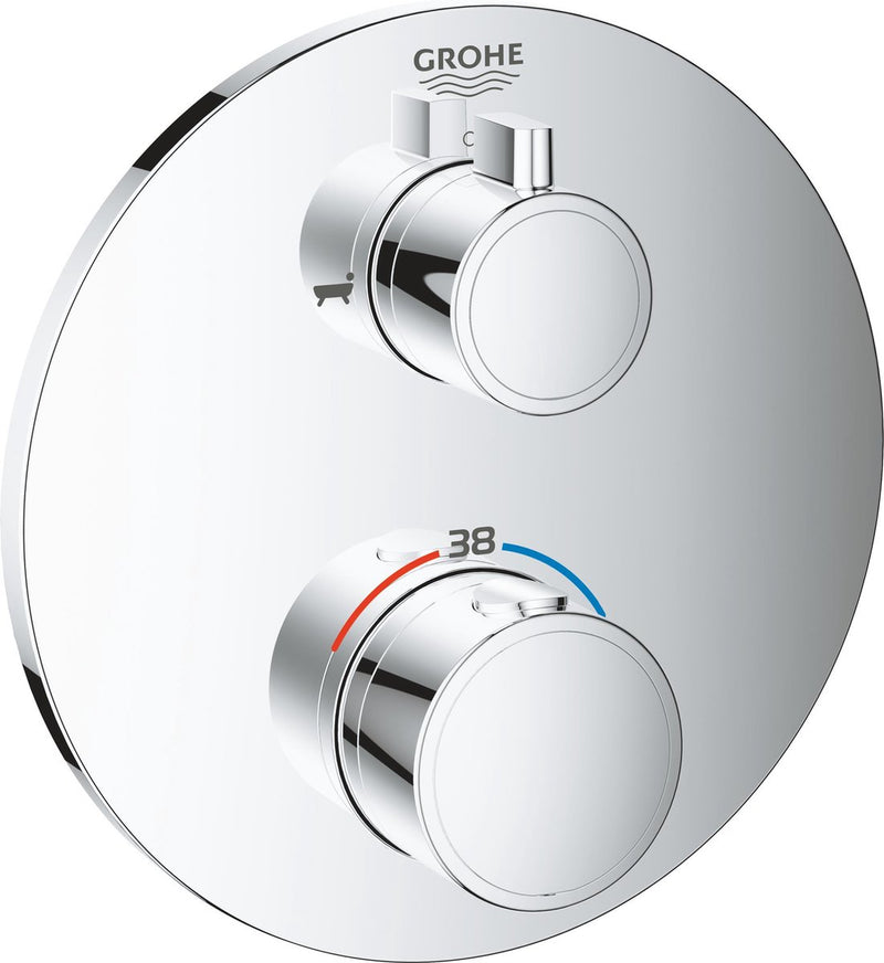 Rubinetto doccia incasso termostatico Grohe Grohtherm - deviatore vasca doccia - cromo