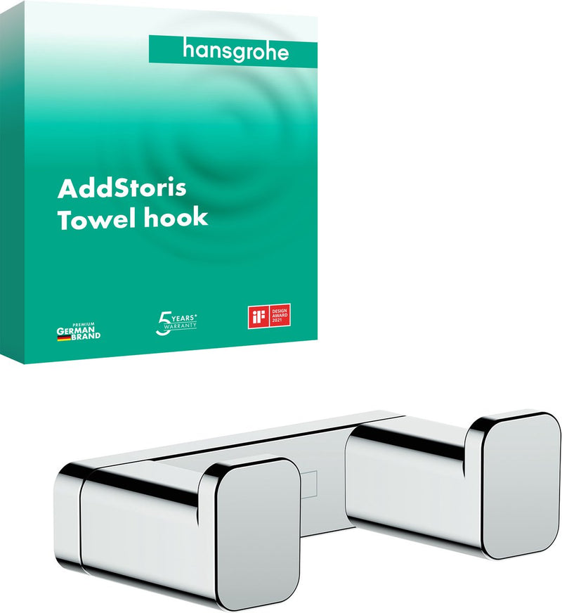 Hansgrohe addstoris toallero doble cromado