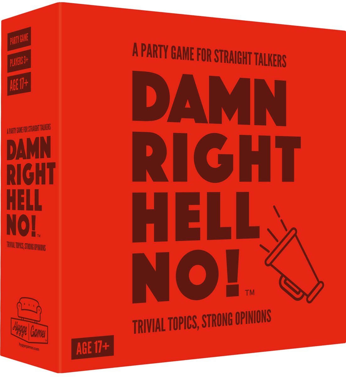 Koelkastpoezie hygge games party game partyspel - damn right hell no