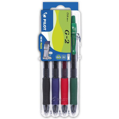 Gama de colores pen pilot g-2