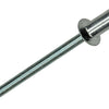 Mack 1020312 - 120 grapas ciegas aluminio 3,2x8mm | 5 piezas